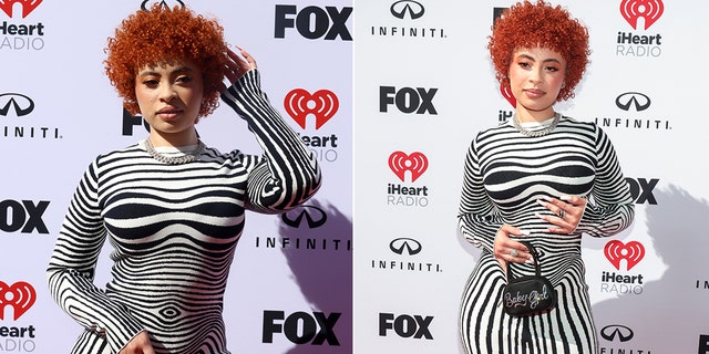 Ice Spice at the iHeartRadio Awards.