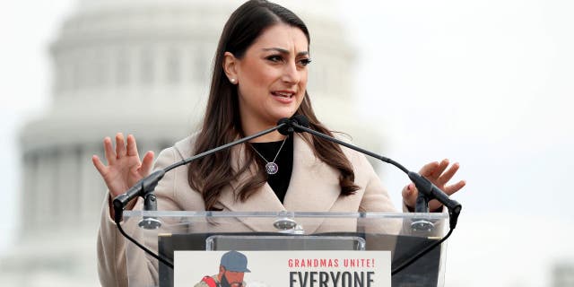 Rep. Sara Jacobs, D-Calif., wants to pass legislaiton that would protect transgender people who want to serve in the U.S. Armed Forces.