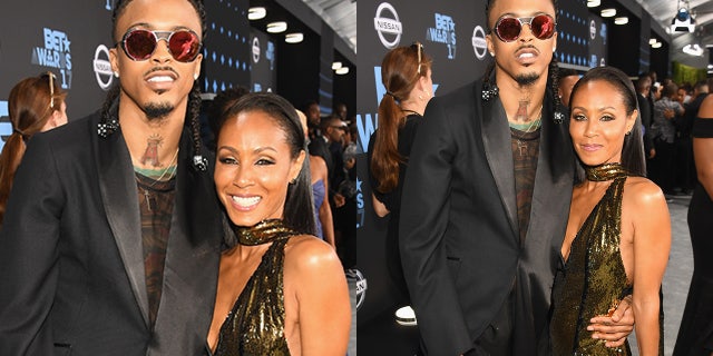 August Alsina and Jada Pinkett Smith attended the 2017 BET Awards together.