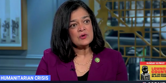 Rep. Jayapal speaks about the crisis at America's southern border.