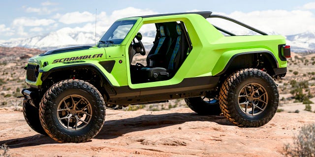 The Scrambler 392 Concept is powered by a 6.4-liter V8.