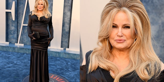 Jennifer Coolidge kandis Vanity Fairi Oscarite peol figuurikat musta kleiti.
