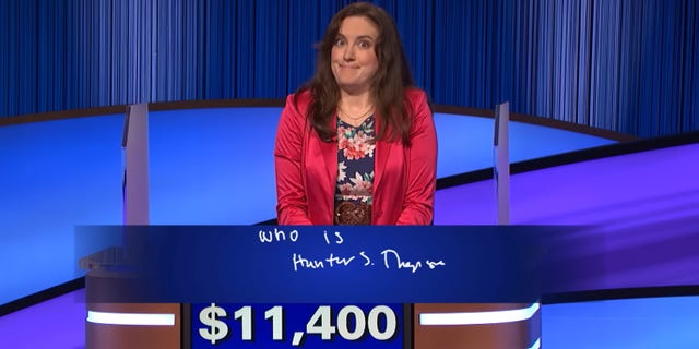 Karen missed the Final Jeopardy clue, causing her to fall to third place.