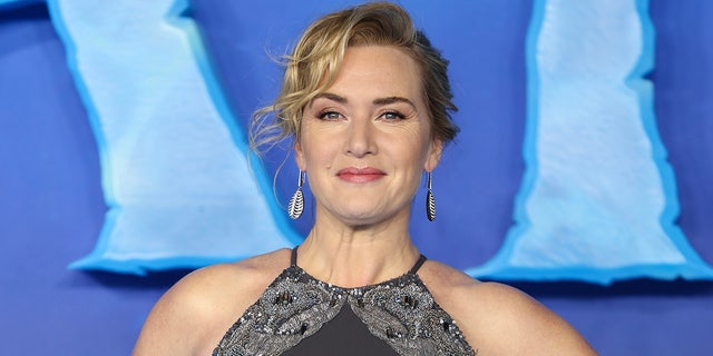 Kate Winslet at the premiere of Avatar 2 in London