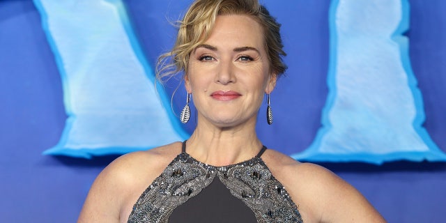 Kate Winslet at the premiere of Avatar 2 in London