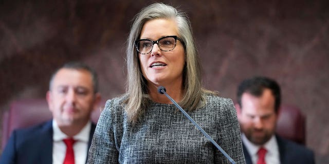 Democratic Arizona Gov. Katie Hobbs defeated Lake in the 2022 midterms.