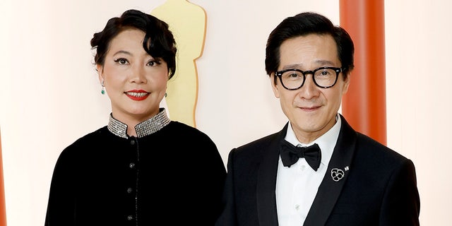 Ke Huy Quan and wife Echo met while working on a film together in 2004.