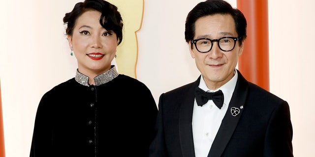 Ke Huy Quan and wife Echo met while working on a film together in 2004.