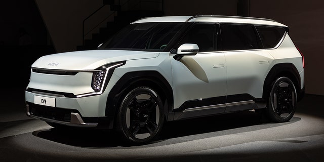 The EV9 is Kia's largest electric SUV.