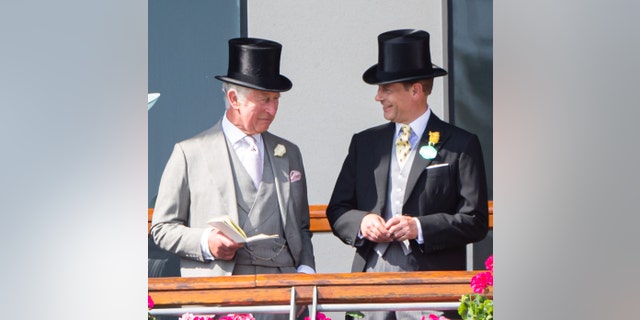 King Charles, left, has named Prince Edward the Duke of Edinburgh.