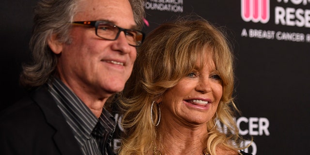 Goldie Hawn wished Kurt Russell a happy 72nd birthday.