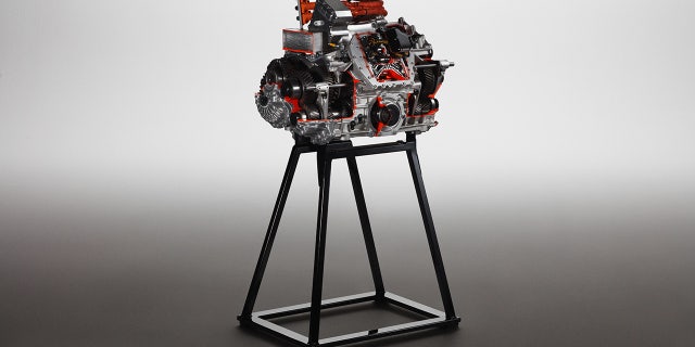 The 6.5-liter V12 is rated at 814 hp.
