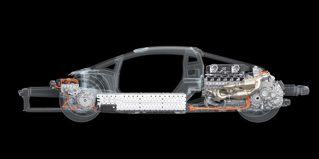 Lamborghini's next model will be a V12 hybrid.