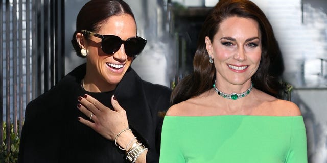 Meghan Markle's latest outfit choice has left some fashion experts to believe she's far less relatable than the future queen, Kate Middleton, right.