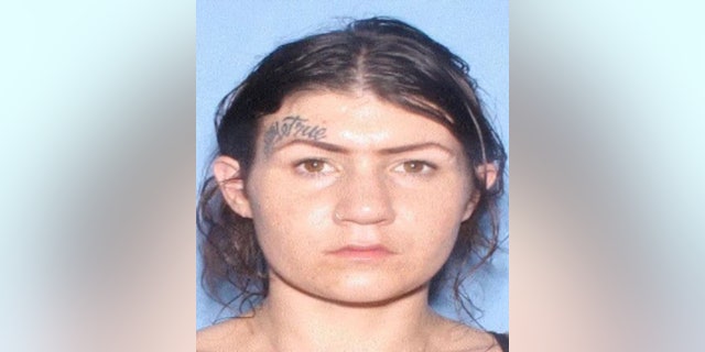 Kathryn "Katie" Hansen, 27, has a tattoo above her right eyebrow that reads "Stay True," police said.