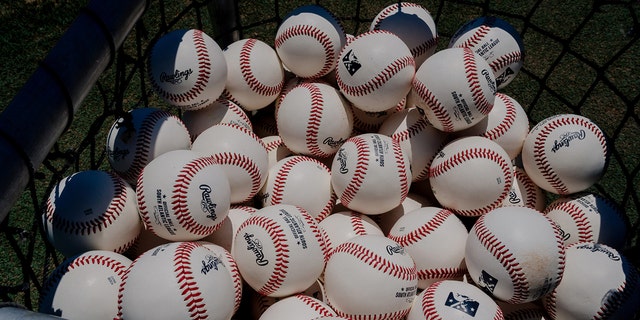 Brooklyn Cyclones baseballs during a Father's Day special on Today on Wednesday, June 15, 2022.