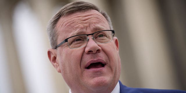 Speaker of the North Carolina House of Representatives Tim Moore speaks on Dec. 7, 2022, in Washington, DC. Moore backed a proposal calling for a U.S. constitutional convention.