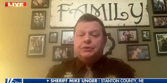 Stanton County Sheriff Mike Unger appears on Fox & Friends first. 