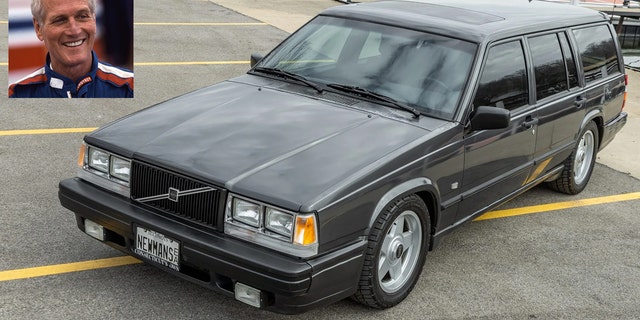 Newman had this Volvo 740 modified with a Buick V-6.