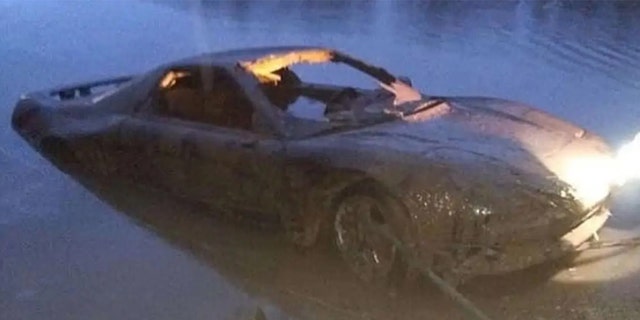 The NSX was discovered by divers during an unrelated missing person's investigation.