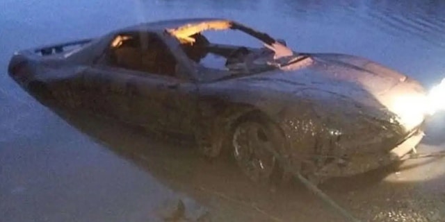 The NSX was discovered by divers during an unrelated missing person's investigation.