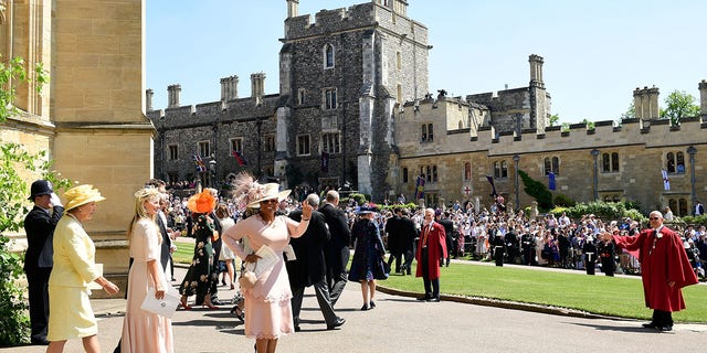 Oprah Winfrey attended Prince Harry and Meghan Markle's Windsor Castle wedding in 2018. 