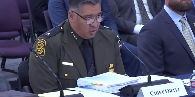 March 15, 2023: Border Patrol Chief Raul Ortiz testifies at a Homeland Security hearing.