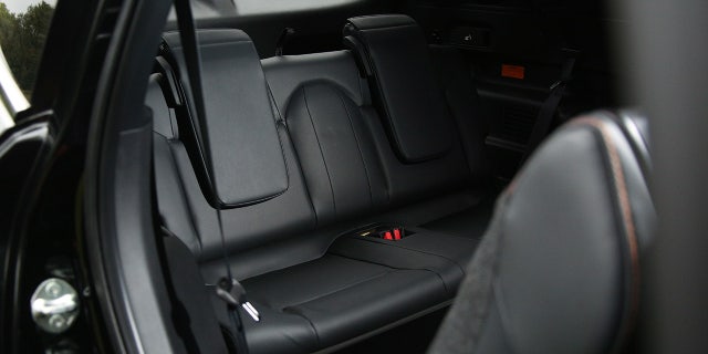 The third row of seats is a tight fit.