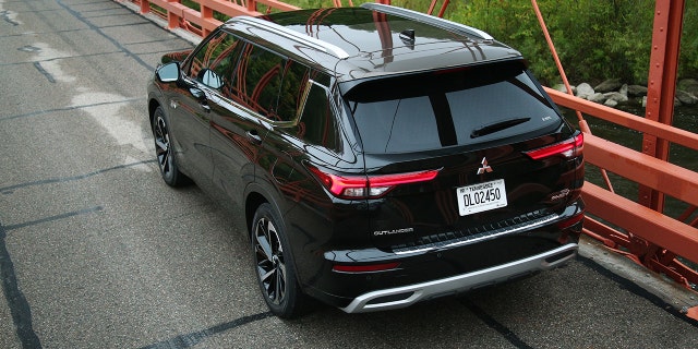 It has an electric range of 38 miles per charge.