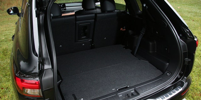 The third row can be folded down to create a large cargo area.