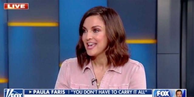 Author Paula Faris, a mom of three who is based in South Carolina, was a guest on "Fox and Friends" on March 9 to discuss the pressures working mothers often feel today.