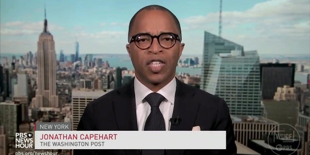 Washington Post columnist Jonathan Capehart appeared on "PBS Newshour" Friday.