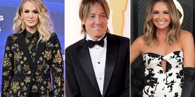 From left to right, Carrie Underwood, Keith Urban, Carly Pearce and many other big names in country music are set to perform at the 2023 CMT Awards.