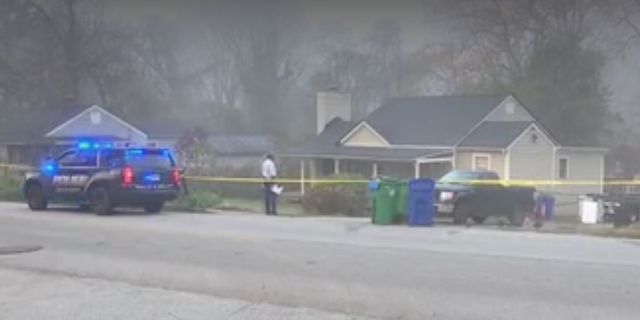 Police investigate shooting at DeKalb County, Georgia, home. 