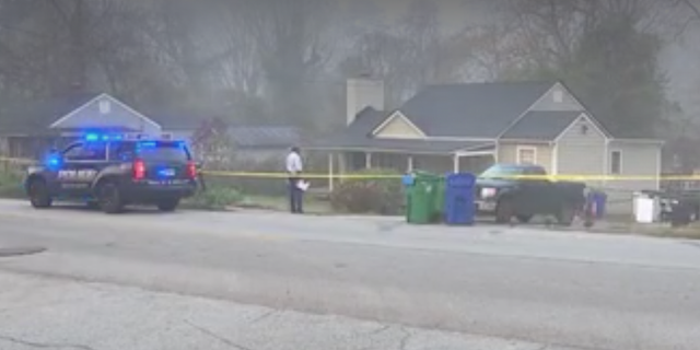 Police investigate shooting at DeKalb County, Georgia, home.