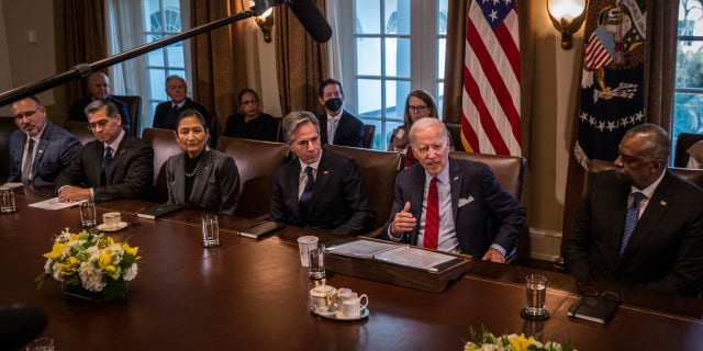 President Biden will meet with his Cabinet on Monday, March 27, to discuss how his administration is executing his economic agenda.