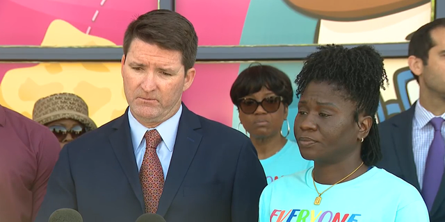 Hanner-Jackson's mother Kiyana Durham and her attorney Douglas McCarron held a press conference about the lawsuit.