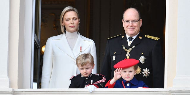 Prince Albert II and Princess Charlene share twins Prince Jacques and Princess Gabriella. 