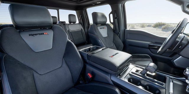 The Raptor R comes standard with heated and cooled seats.