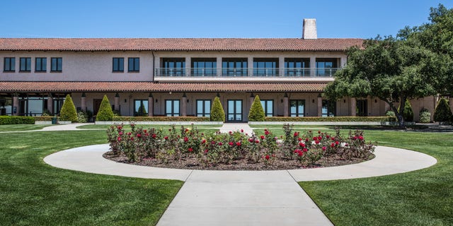 The outside grounds of the Ronald Reagan Presidential Library are viewed on June 26, 2021, in Simi Valley, California. 