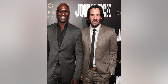 Lance Reddick and Keanu Reeves starred in all four 