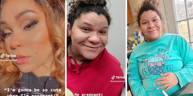 A TikTok video posted by user @tyreecewood1 went viral after she posted about her "pregnancy nose" transformation.