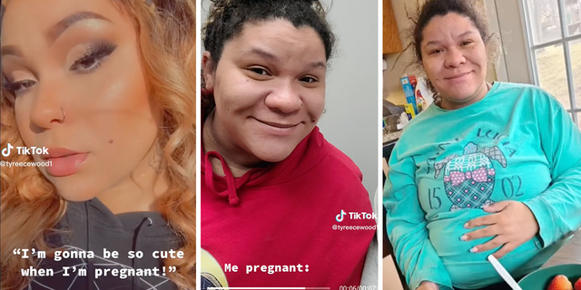 A TikTok video posted by user @tyreecewood1 went viral after she posted about her "pregnancy nose" transformation.