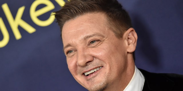 Jeremy Renner is happy to be reunited with his snowplow.