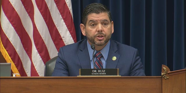 Democratic ranking member Rep. Raul Ruiz, D-Calif., accused a witness of holding racist views during a hearing on the origins of COVID-19.