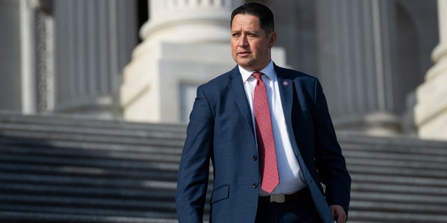 Rep. Tony Gonzales, R-Texas, faces a censure resolution from the Republican Party of Texas for his votes on same-sex marriage and gun control.
