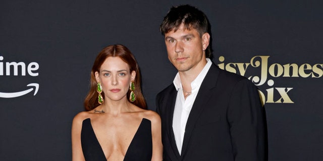 Riley Keough described filming a sex scene with her real-life husband Ben Smith-Petersen as "awkward."