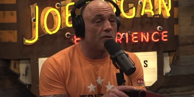 Rogan slammed President Biden on a recent podcast, saying he is basically "gone," leaving America to rely on his cabinet.
