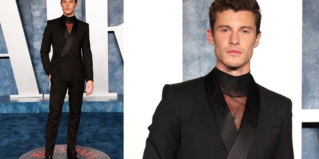 Shawn Mendes caught the memo and rocked a sheer Dolce &amp; Gabbana ensemble at the Vanity Fair party.