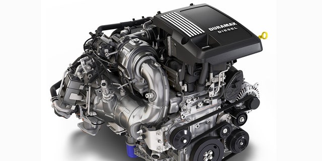The 3.0L Duramax Turbo-Diesel engine is rated at 305 hp and 495 lb-ft of torque.